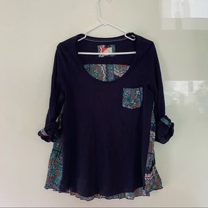 Anthropologie Boho Top